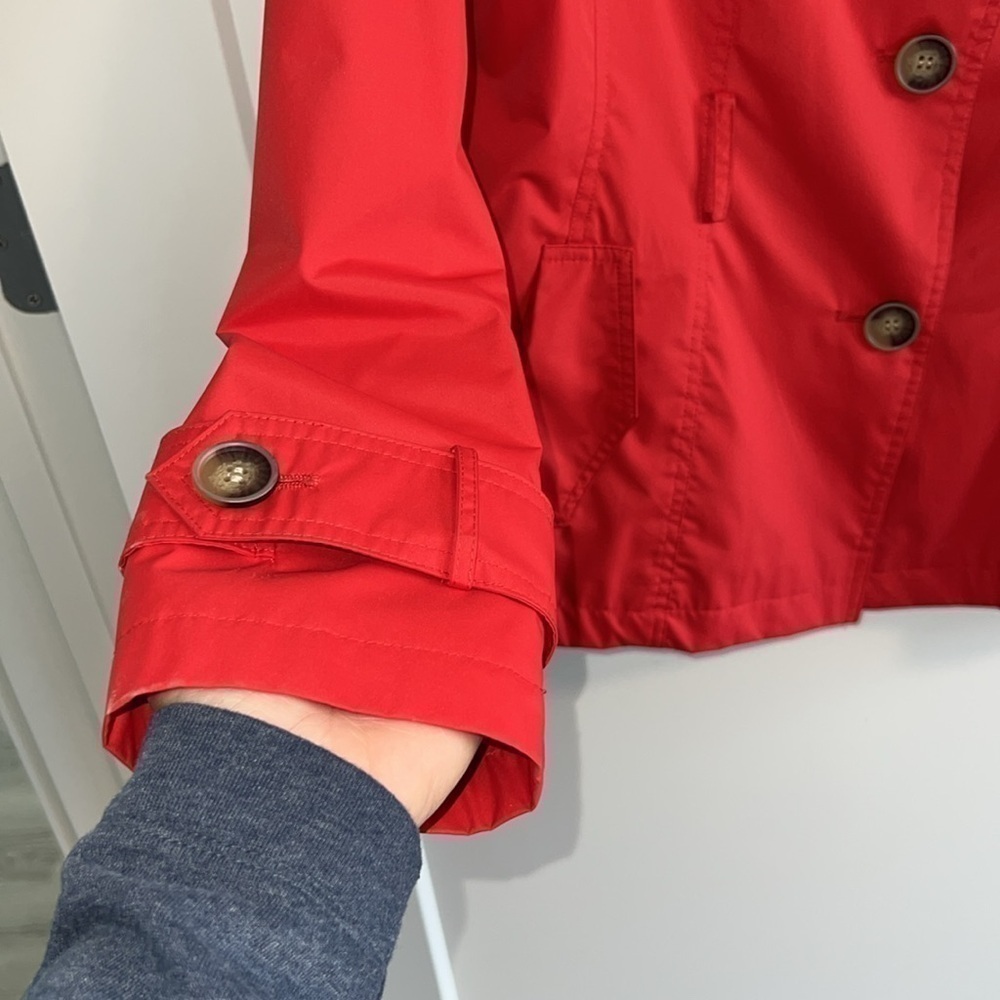 Giacca - Short raincoat - orange/reddish color - size large - Picture 4 of 13